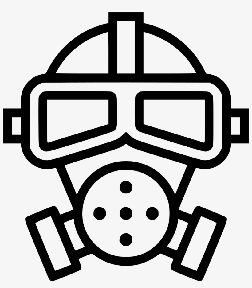 Gas Mask Poison Toxic Comments - Gas Mask, transparent png download