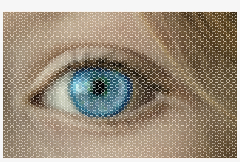 Big Image - Hexagonal Mosaic, transparent png download