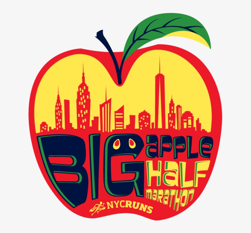 Nycruns Big Apple Half Marathon, transparent png download