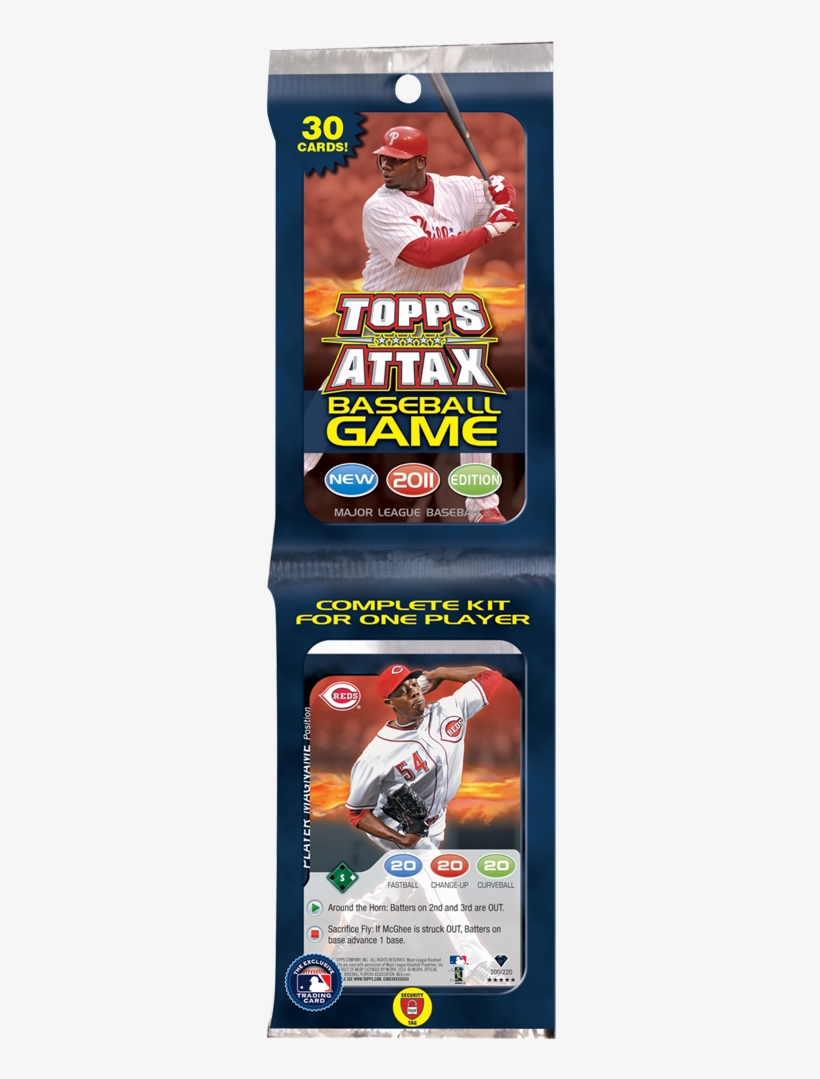 To See More Of The Cards, Click Below - Topps 2010 Attax Mlb Gravity Feed, transparent png download
