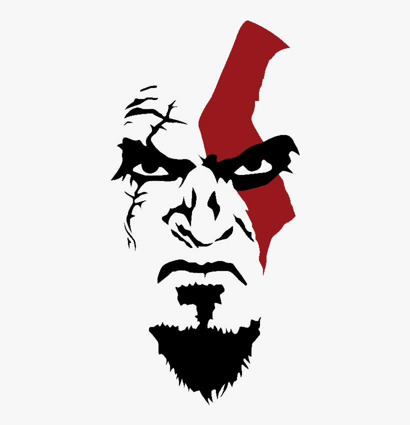 Banner Library Library Note Xhstormr - God Of War Face, transparent png download