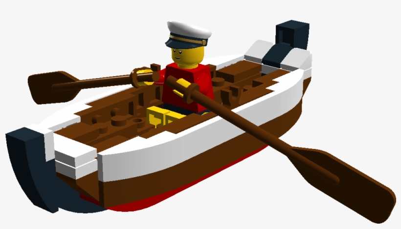 Rowboat - Lego Rowboat, transparent png download