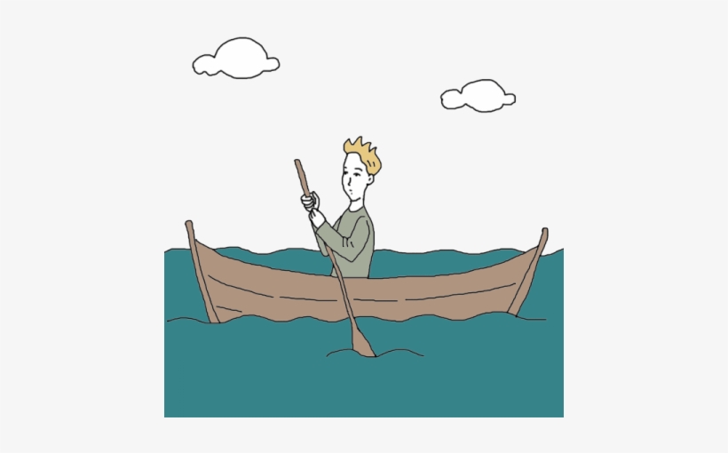 Rowboat - Rowing, transparent png download