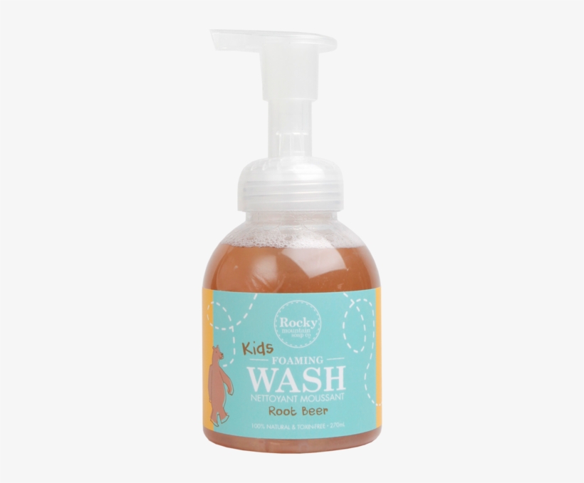 Kids Root Beer Foaming Washnow You Can Enjoy Your Favourite - Liquid Hand Soap, transparent png download