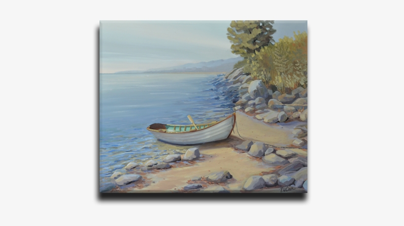 Oil Painting Of Dory On Beach By Pj Cook - Artist, transparent png download