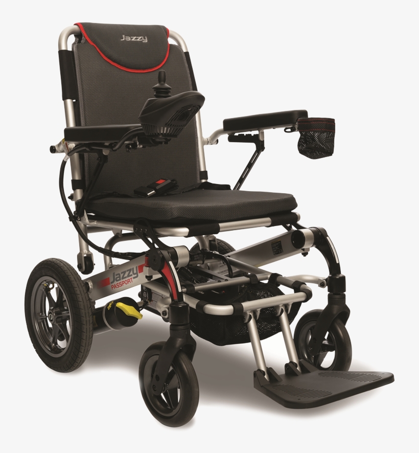 Jazzy Passport Folding Power Chair By Pride Mobility - Jazzy Passport, transparent png download