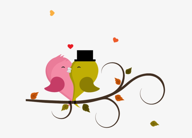 Download Valentines Day Couple Transparent Background Png - Love Birds ...