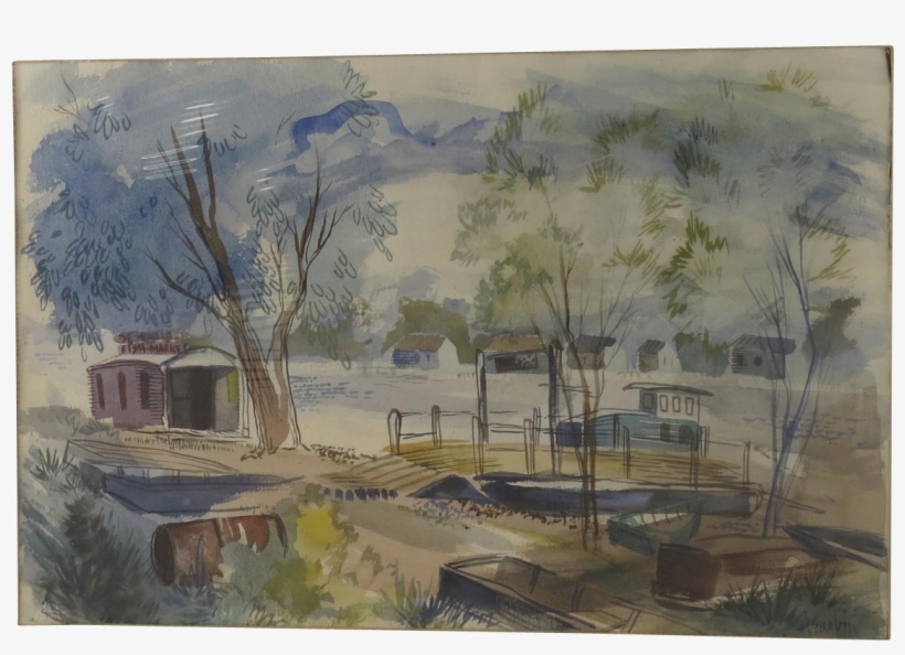 Watercolor By Georgia Dearborn - Painting, transparent png download