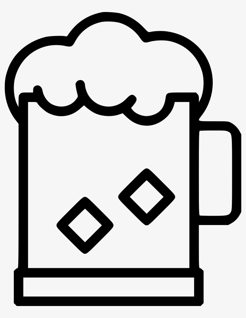 Beer Celebrate Party Irish Comments - Beer Glass Drawing Png, transparent png download