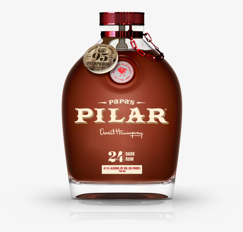 Papa's Pilar Dark Rum - 750 Ml Bottle, transparent png download