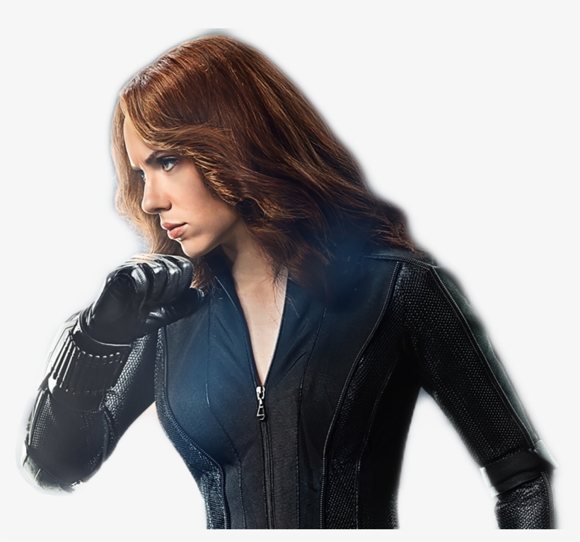 Blackwidow Scarlettjohansson Marvel Avengers Natasharom - Black Widow Avengers 4, transparent png download