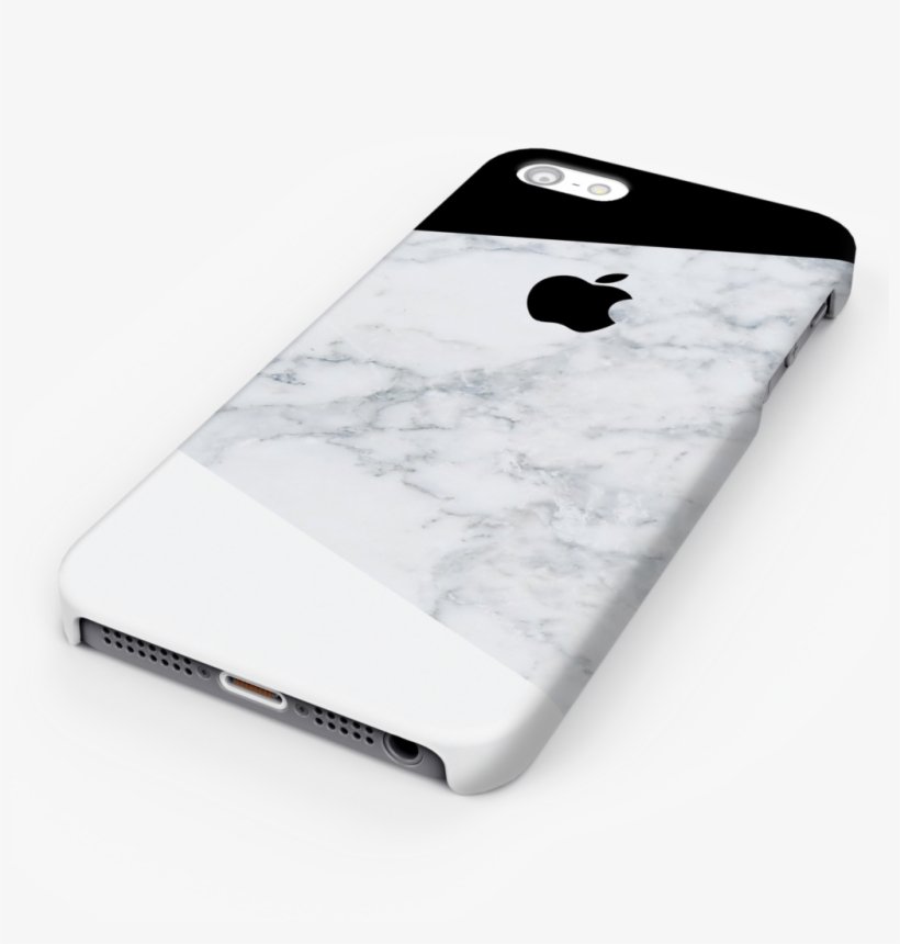 White Marble Back Cover Case For Iphone 5/5s/se - Iphone, transparent png download