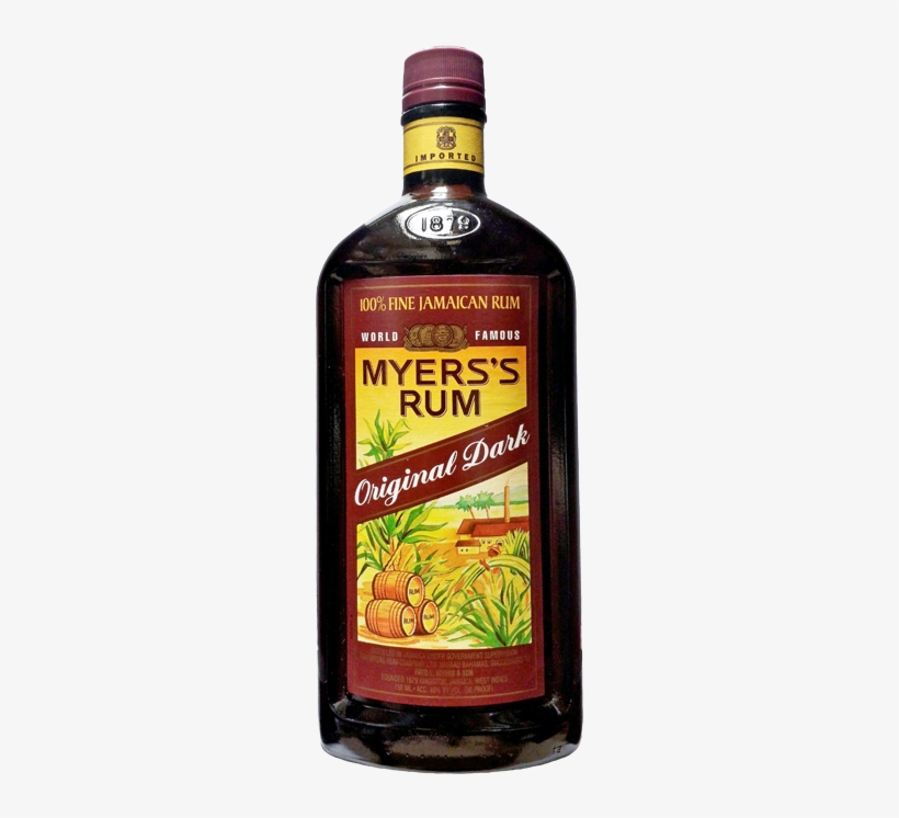 Myers's Rum - Myers's Rum Original Dark 80@, transparent png download