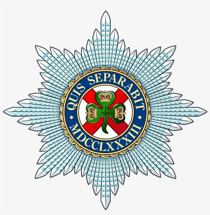 Irish Guards Badge - Irish Guards, transparent png download
