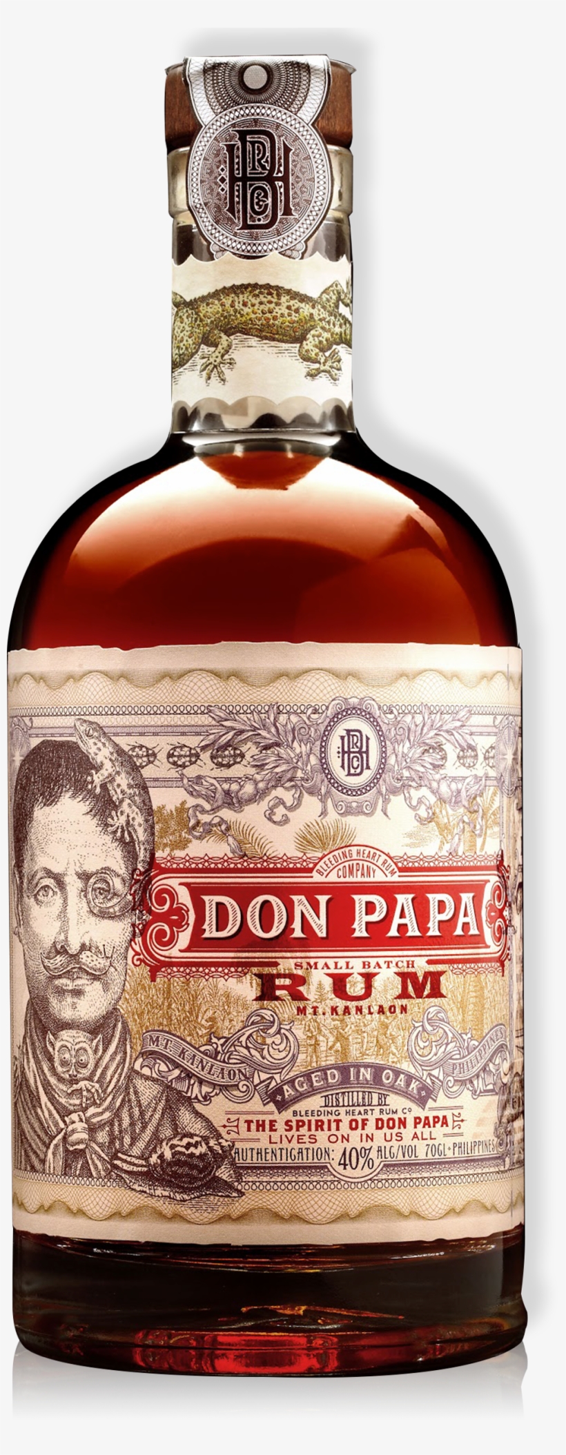 Don Papa Small Batch Rum, transparent png download