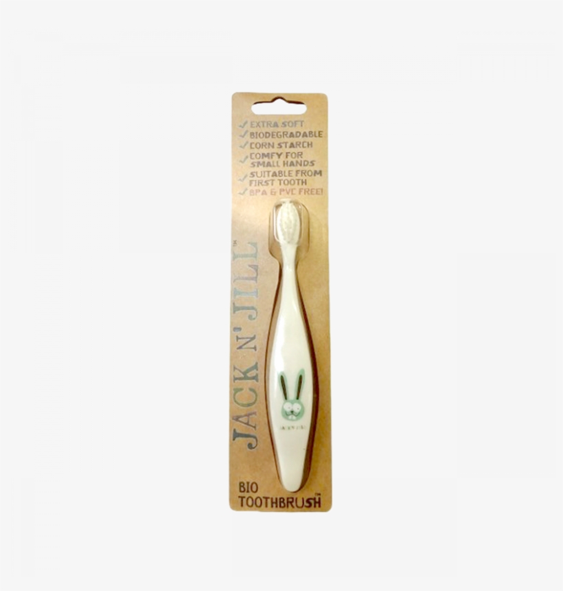 Jack N' Jill Toothbrush - Jack N' Jill - Bio Toothbrush Extra Soft Bunny, transparent png download
