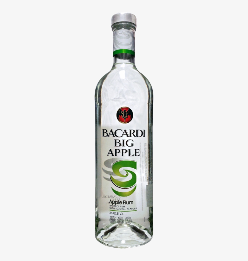 Bacardi Flavors - Bacardi Big Apple Rum - 750 Ml Bottle, transparent png download