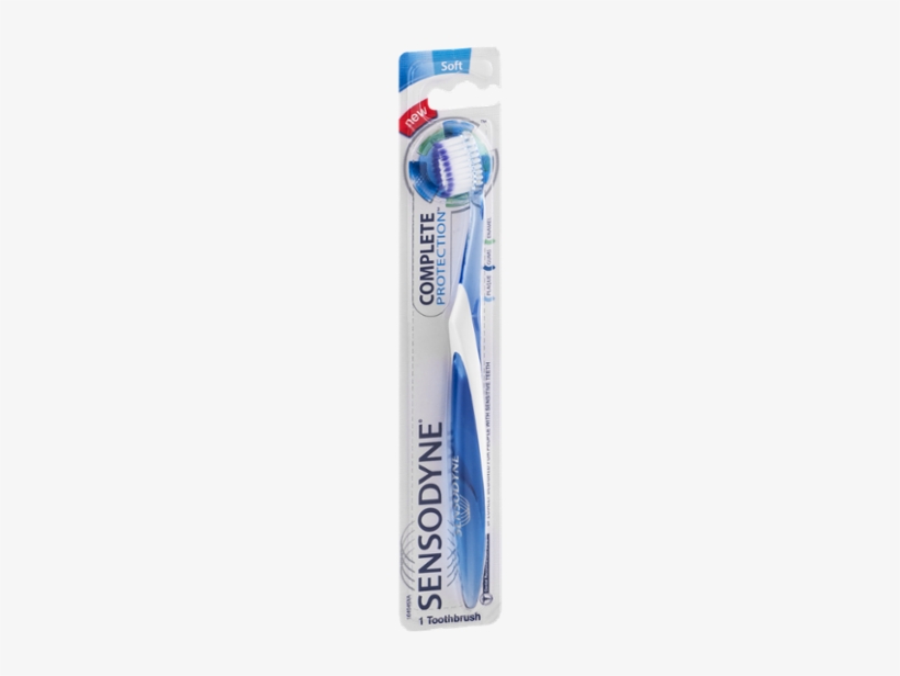 Sensodyne Complete Care Toothbrush, transparent png download