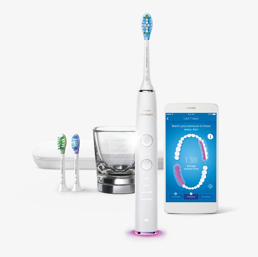 Philips Toothbrush - Philips Sonicare Diamondclean Smart, transparent png download