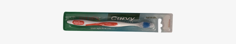1507109152curvy Tooth Brush 400-500 - Toothbrush, transparent png download
