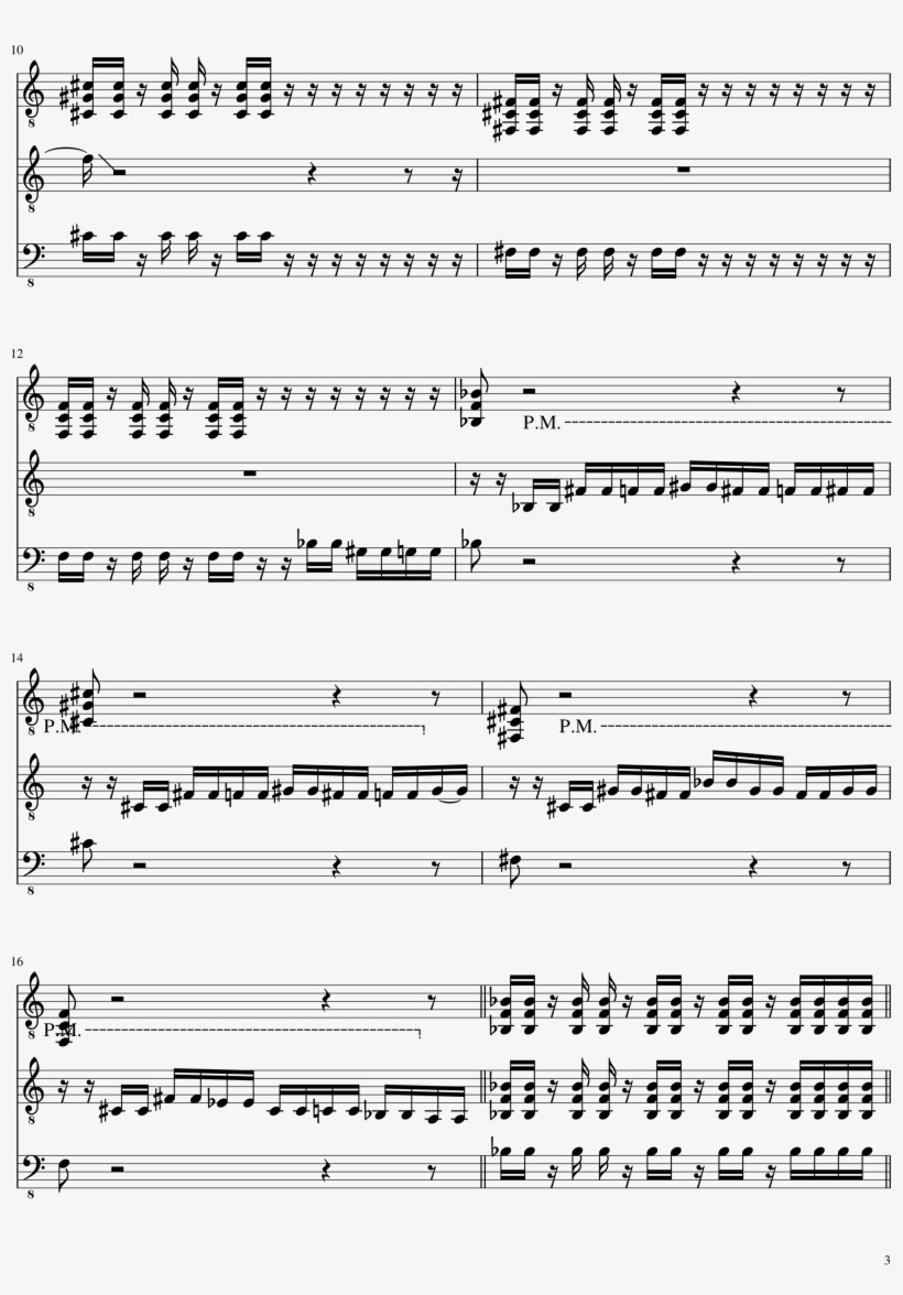 Wake Me Up Slide, Image - Sheet Music, transparent png download