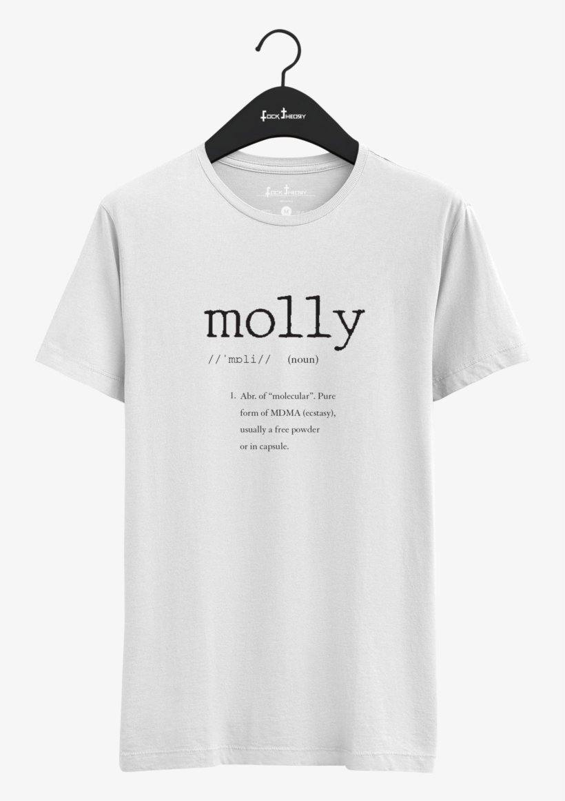 "molly" Unisex T-shirt Fock Theory - T-shirt, transparent png download