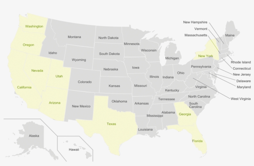 Mapa - Delaware Map Of Us, transparent png download