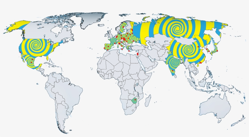 International Dance Centre - Map Of Countries That Have Had Female Leaders, transparent png download
