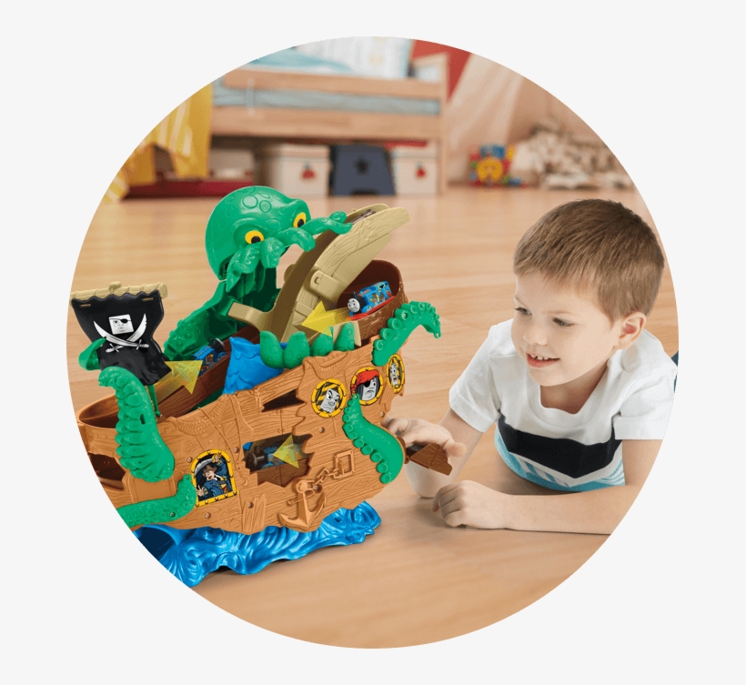 Thomas & Friends - Via Tren Thomas Sea Monster, transparent png download
