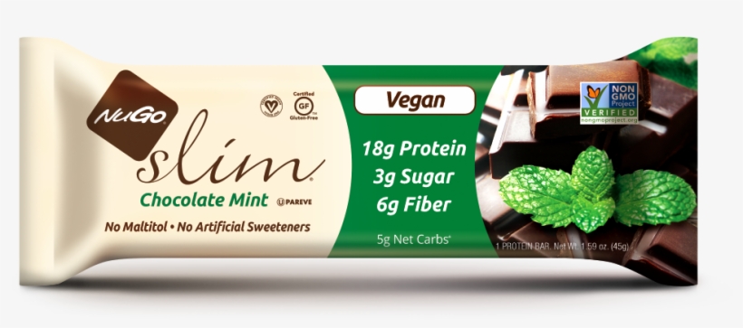 Slim - Nugo Slim Crunchy Peanut Butter, transparent png download