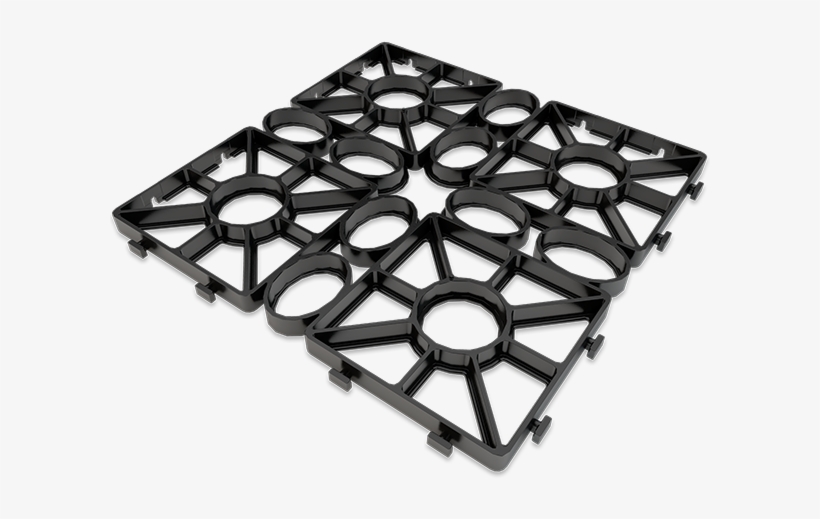 Geoflor Is A Grid That Can Turn A Turf Into A Parking - Lawn, transparent png download