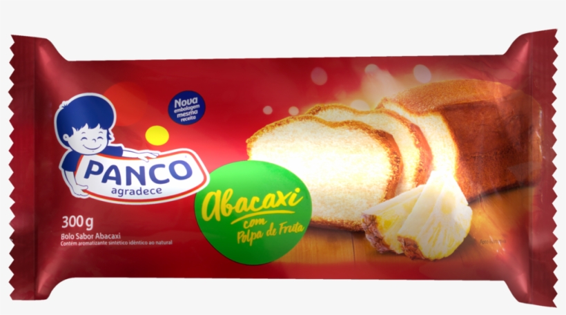 Bolo Panco Abacaxi 300g, transparent png download