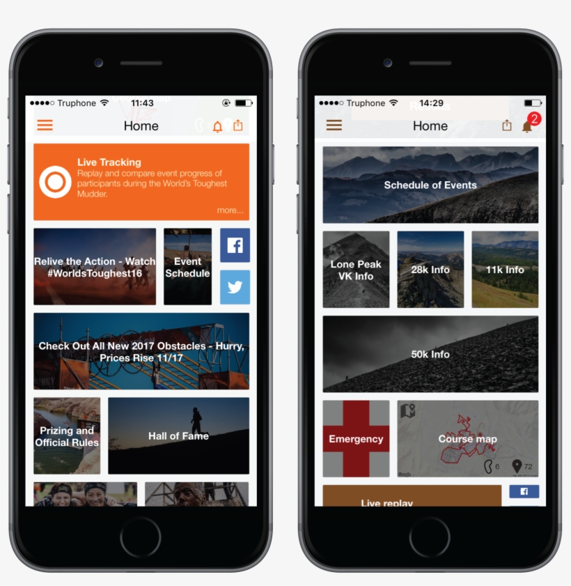 The Custom Content Tile Can Be Linked To A Website - Iphone, transparent png download