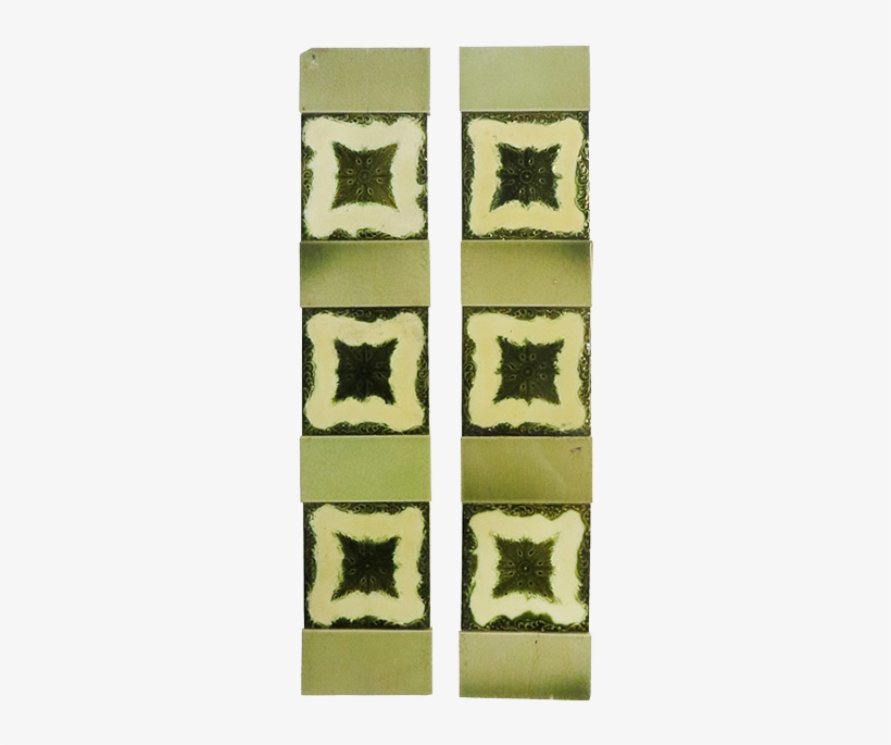 Original Unusual Edwardian Fireplace Tiles - Paw, transparent png download