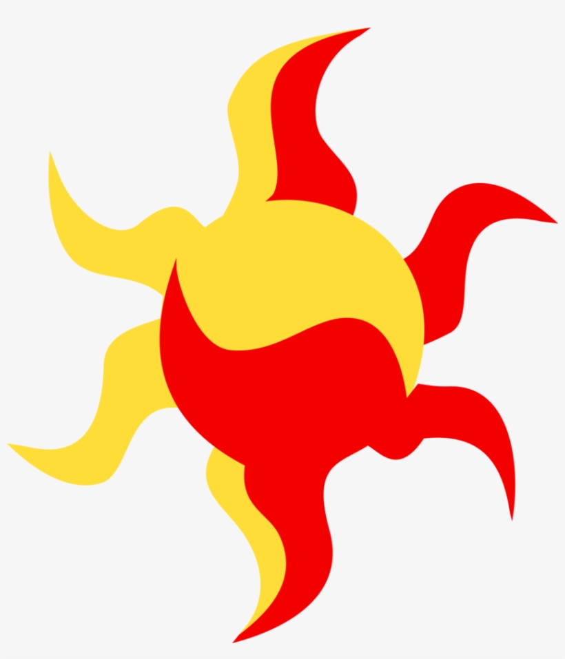 Golden Bluebird - Mlp Sunset Shimmer Cutie Mark, transparent png download