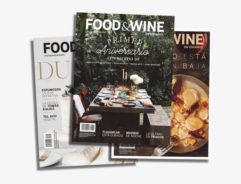 Suscríbete A Food & Wine En Español - Food & Wine En Español, transparent png download