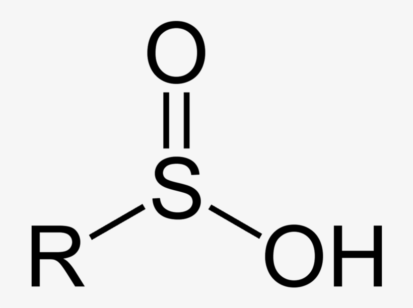 File - Sulfinic-ac#2d - Carboxylic Acid, transparent png download