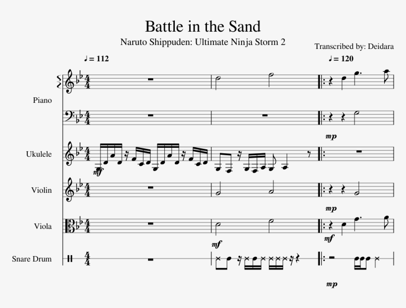 Print - Sheet Music, transparent png download