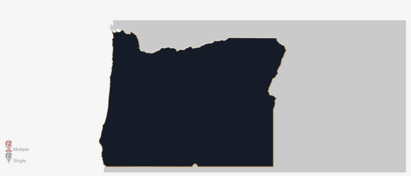 Map Showing Location Of Jewelry Appraisers In Oregon - Oregon Lottery, transparent png download
