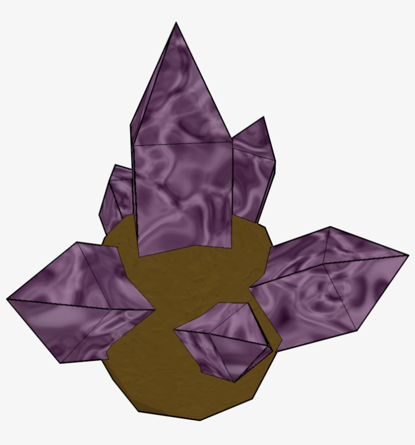 Crystal Formations For Tumbleweed Express - Origami, transparent png download