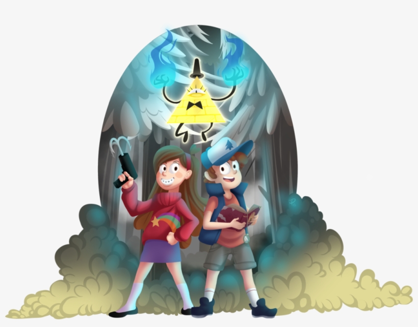 Mystery Twins - Gravity Falls, transparent png download