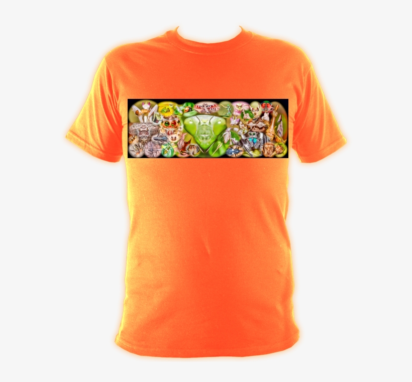 Orange-3 - Active Shirt, transparent png download