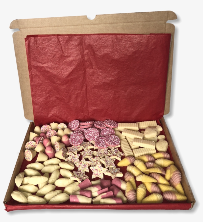 Details About White Chocolate Gift Box Hamper Personalised - Nut, transparent png download