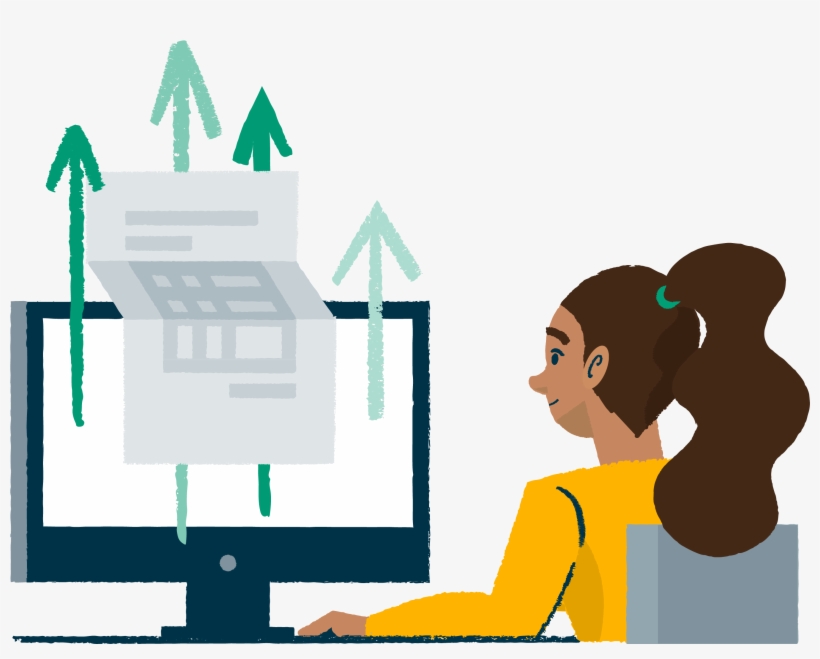 Easy Cloud Invoicing That Gets You Paid Faster - Illustration, transparent png download