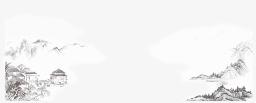 This Backgrounds Is Landscape Painting Advertising - 山水, transparent png download