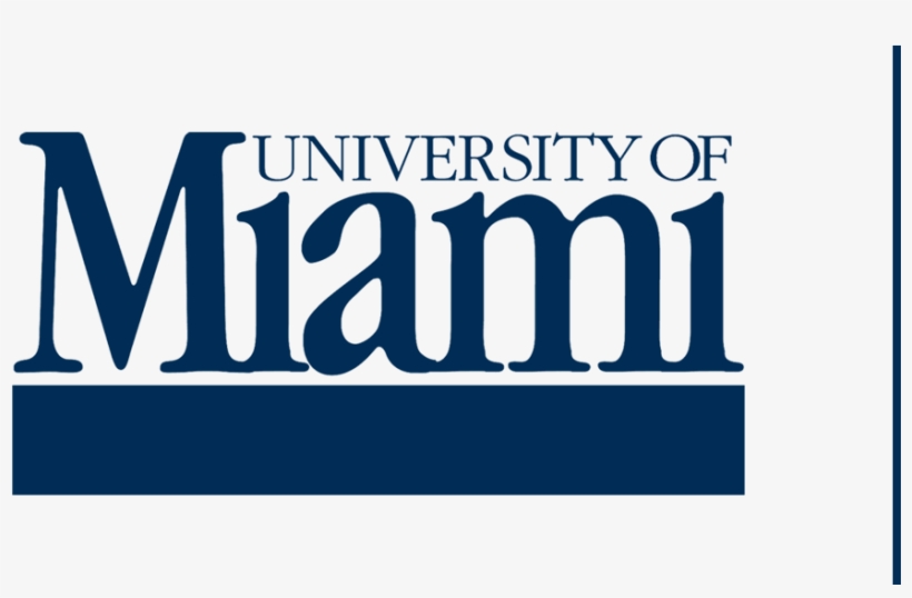 The Following Are Some Of The Colleges And Universities - University Of Miami, transparent png download