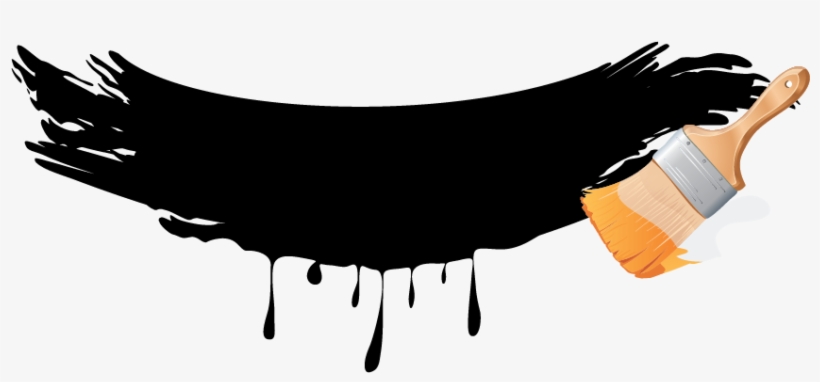 Paint Brush Orange Free, transparent png download