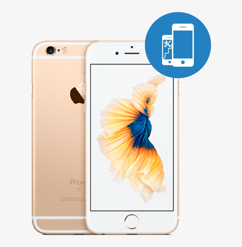 Apple Iphone 6s Screen Repair - Iphone 6s Bronze, transparent png download