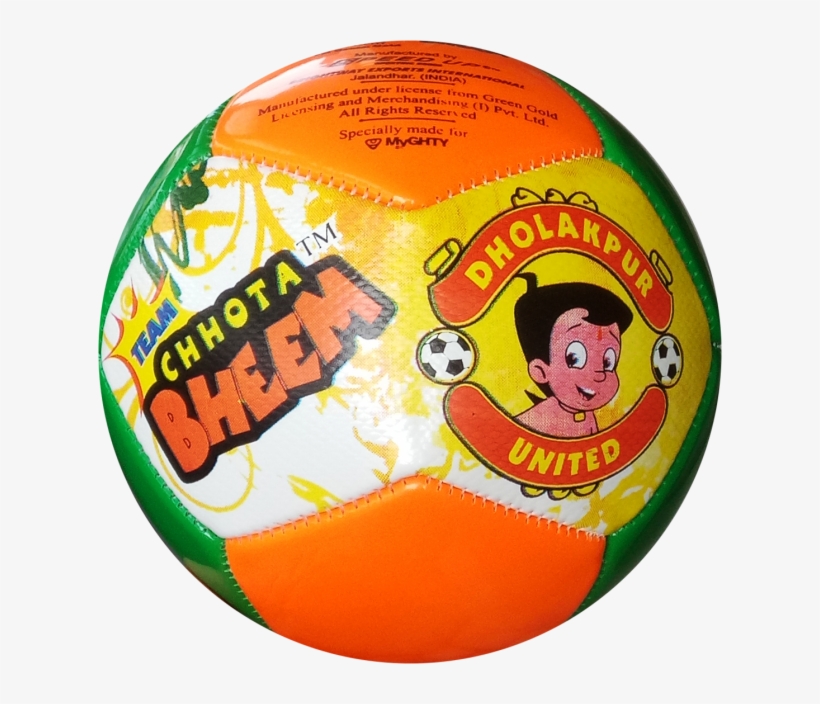 Chhota Bheem Football Size-1 A - Soccer, transparent png download