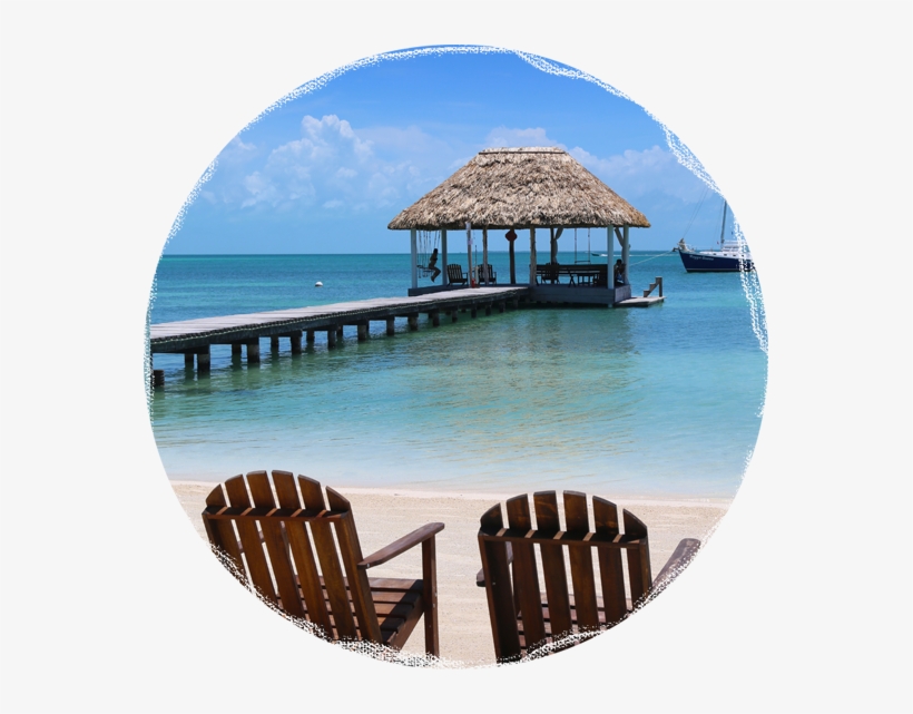 Beach Caye Caulker Hotel - Gazebo, transparent png download